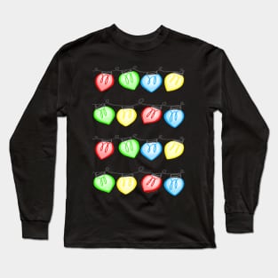 Christmas String Lights Long Sleeve T-Shirt